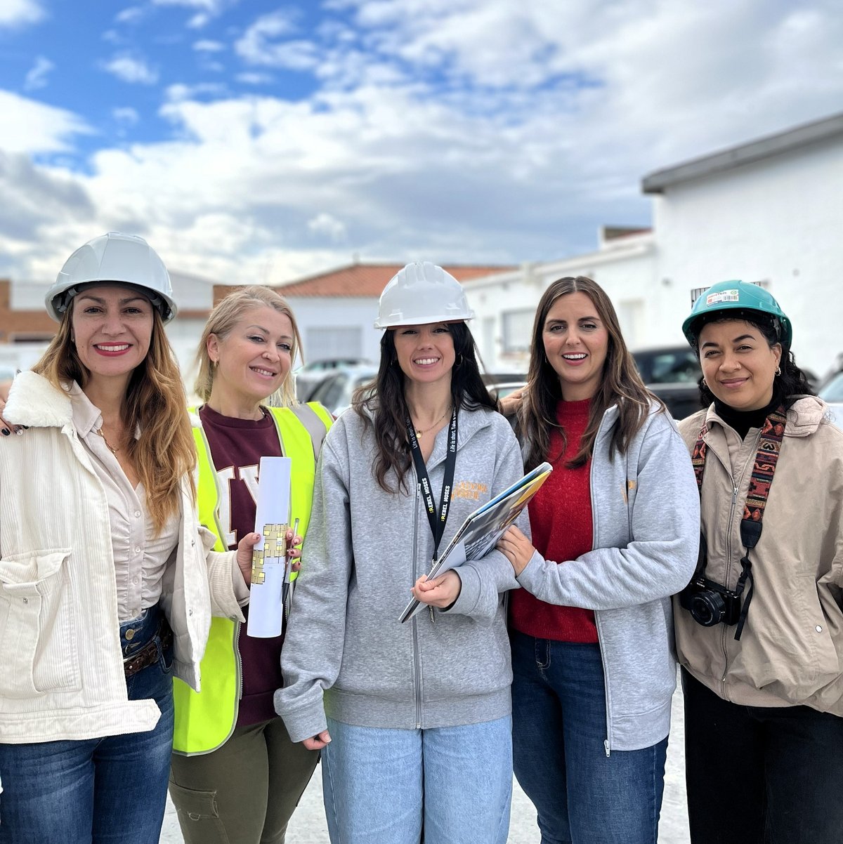 Equipo de profesionales de empresas de inserción